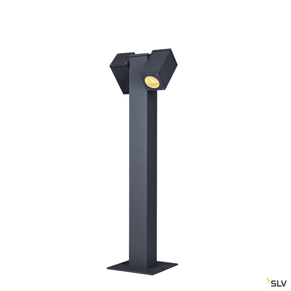 SLV THEO PATHLIGHT double QPAR51 Outdoor Stehleuchte anthrazit