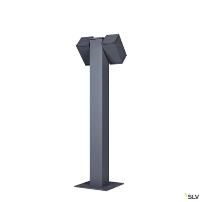 SLV THEO PATHLIGHT double QPAR51 Outdoor Stehleuchte anthrazit