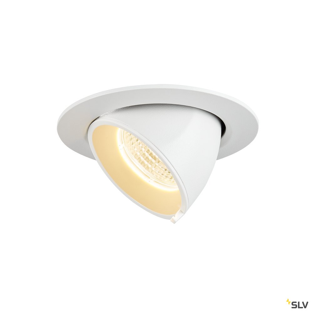 SLV GIMBLE IN 68 Indoor LED Deckeneinbauleuchte weiß 3000K