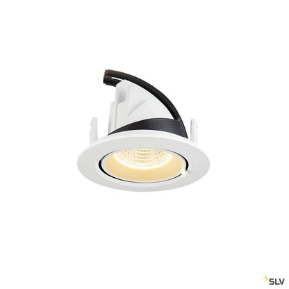 SLV GIMBLE IN 68 Indoor LED Deckeneinbauleuchte weiß 3000K