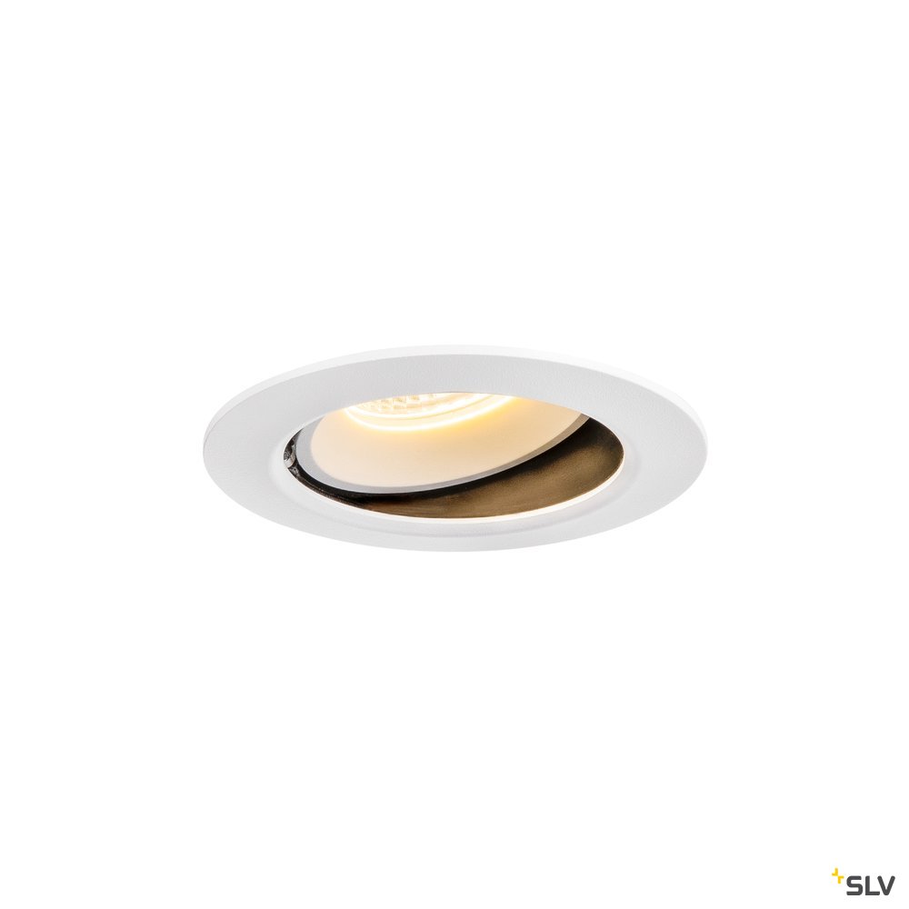 SLV GIMBLE IN 68 Indoor LED Deckeneinbauleuchte weiß 3000K