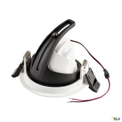 SLV GIMBLE IN 100 Indoor LED Deckeneinbauleuchte weiß 3000K