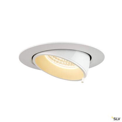 SLV GIMBLE IN 100 Indoor LED Deckeneinbauleuchte weiß 3000K