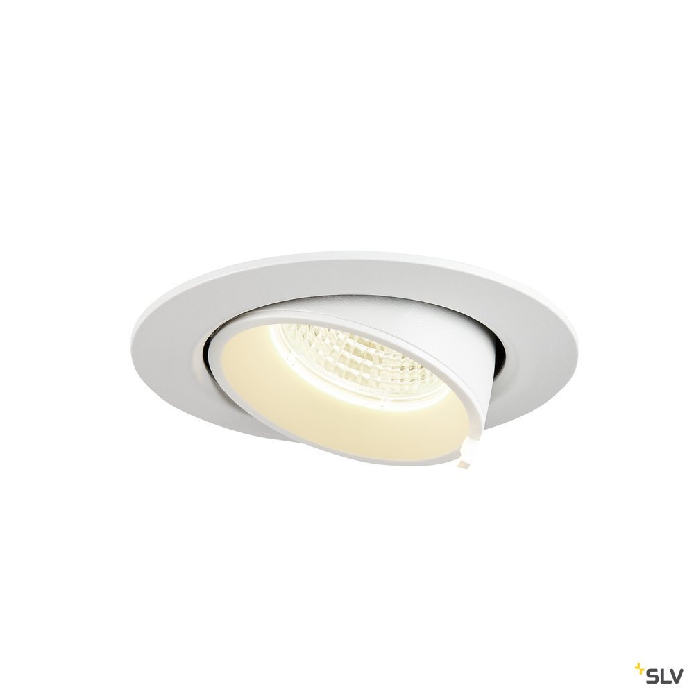 SLV GIMBLE IN 68 Indoor LED Deckeneinbauleuchte weiß 4000K