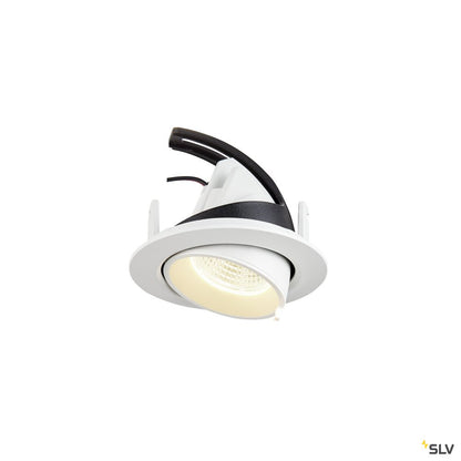 SLV GIMBLE IN 68 Indoor LED Deckeneinbauleuchte weiß 4000K