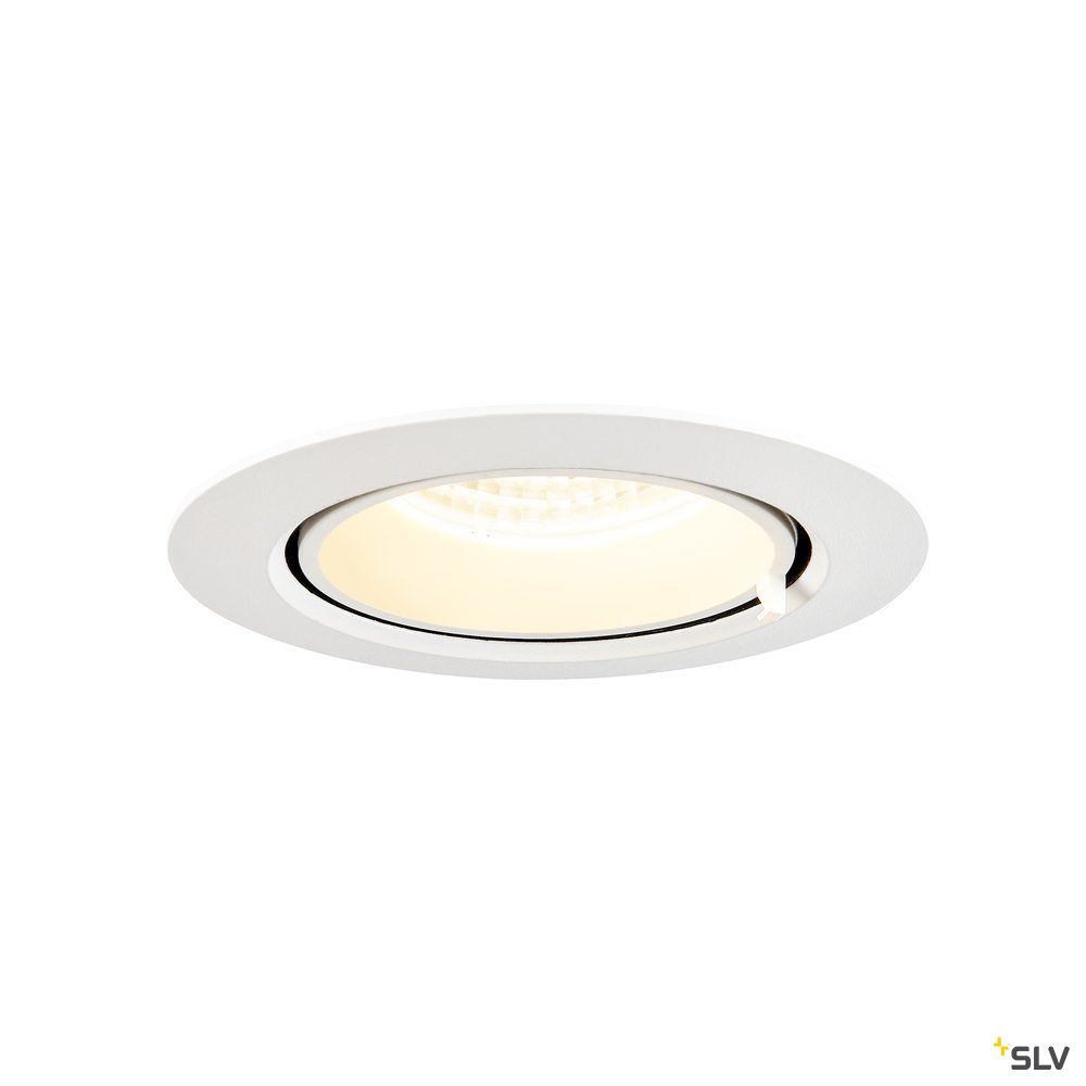 SLV GIMBLE IN 100 Indoor LED Deckeneinbauleuchte weiß 4000K