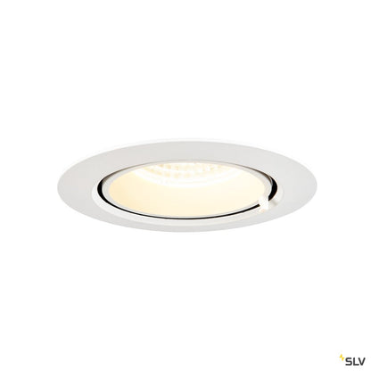 SLV GIMBLE IN 100 Indoor LED Deckeneinbauleuchte weiß 4000K