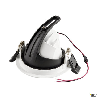 SLV GIMBLE IN 100 Indoor LED Deckeneinbauleuchte weiß 4000K
