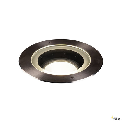 SLV DASAR® 270 Outdoor LED Bodeneinbauleuchte 4000K rund IP67 symmetrische Abstrahlung