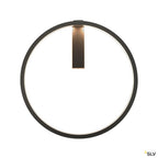 SLV ONE 60 DALI Indoor LED Wandaufbauleuchte schwarz