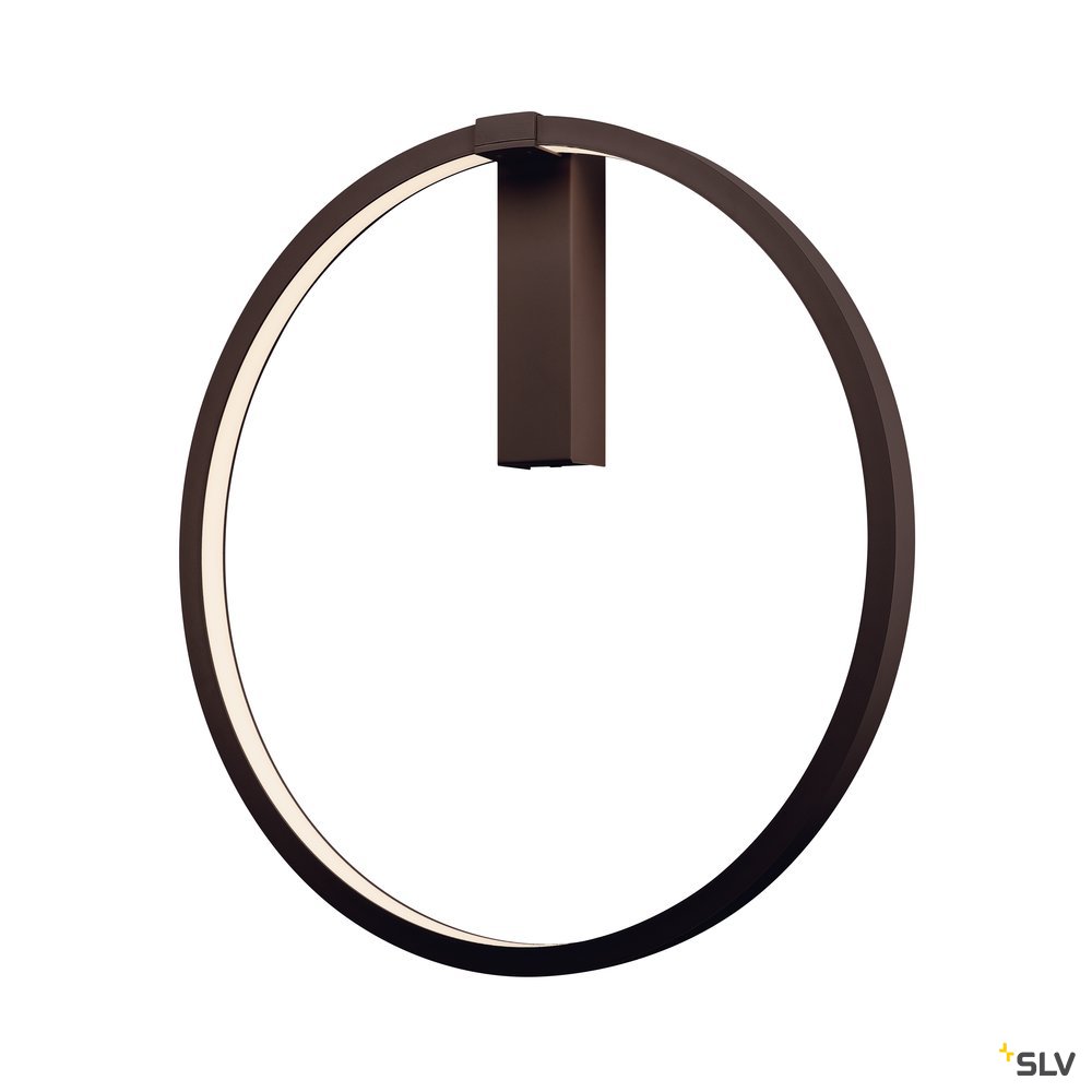 SLV ONE 60 DALI Indoor LED Wandaufbauleuchte schwarz
