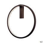 SLV ONE 60 DALI Indoor LED Wandaufbauleuchte schwarz