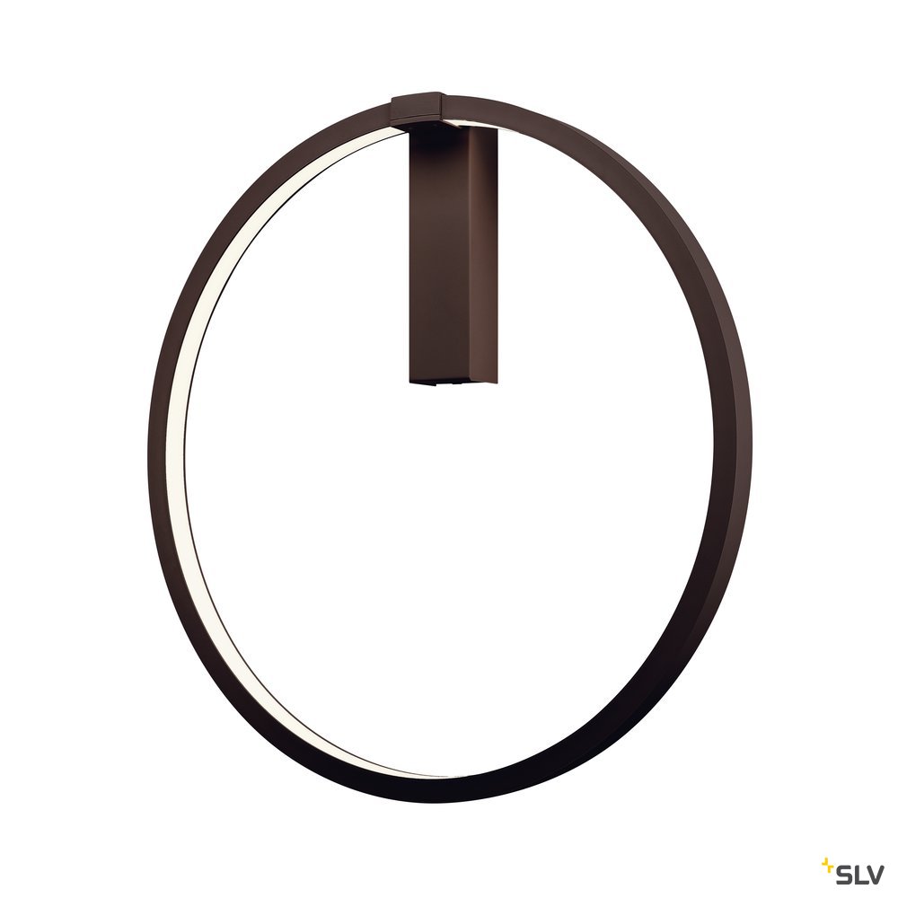 SLV ONE 60 DALI Indoor LED Wandaufbauleuchte schwarz