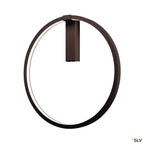 SLV ONE 60 DALI Indoor LED Wandaufbauleuchte schwarz