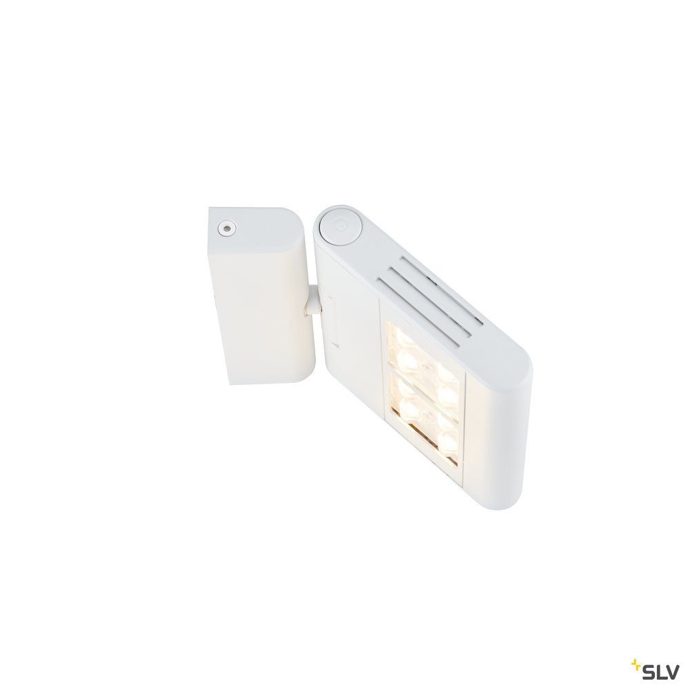 SLV LENITO Indoor LED Wandaufbauleuchte weiß 3000K