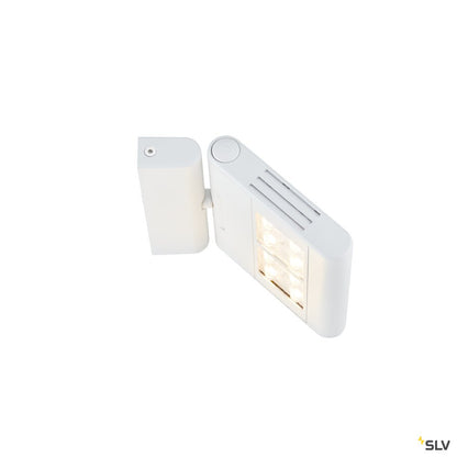 SLV LENITO Indoor LED Wandaufbauleuchte weiß 3000K