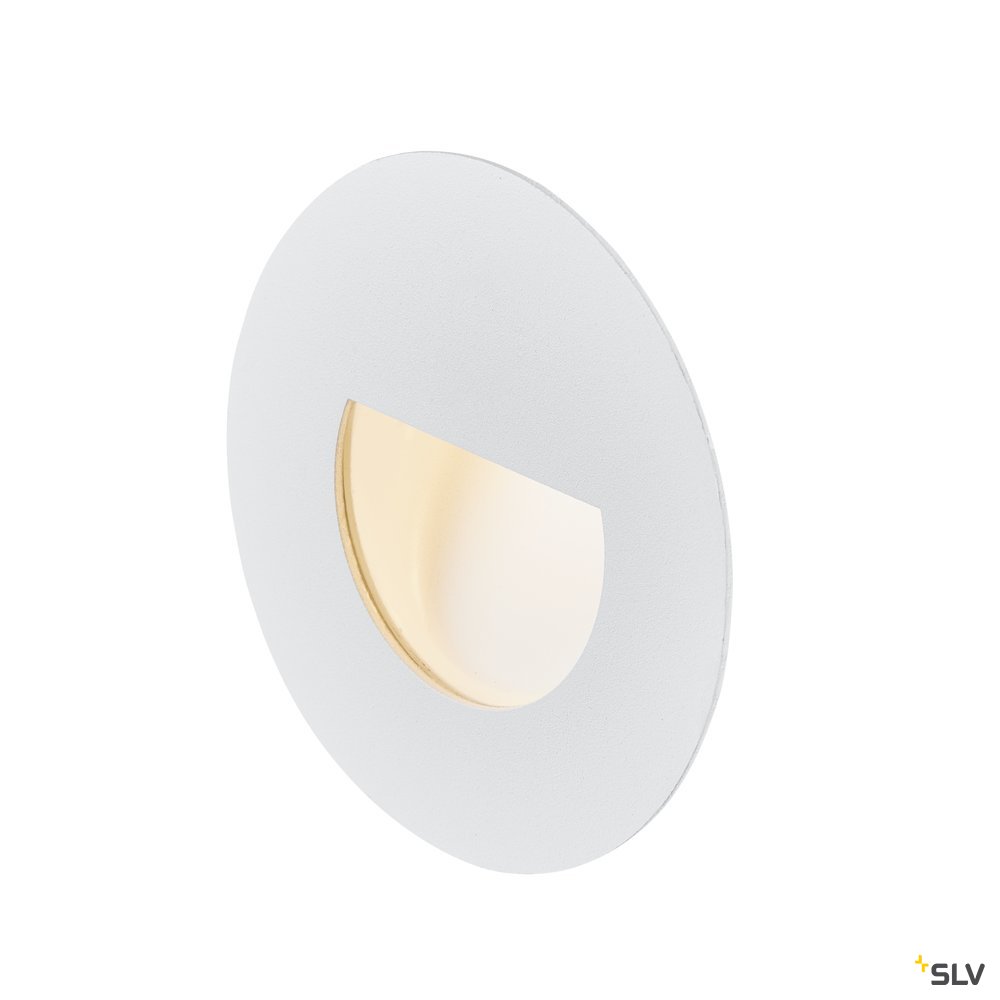 SLV WORO Indoor LED Wandeinbauleuchte 2700K weiß