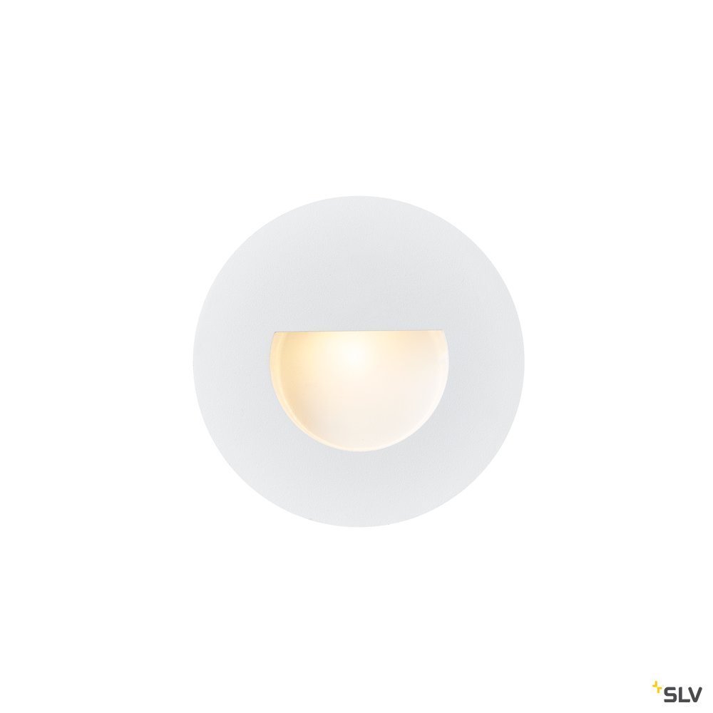 SLV WORO Indoor LED Wandeinbauleuchte 2700K weiß