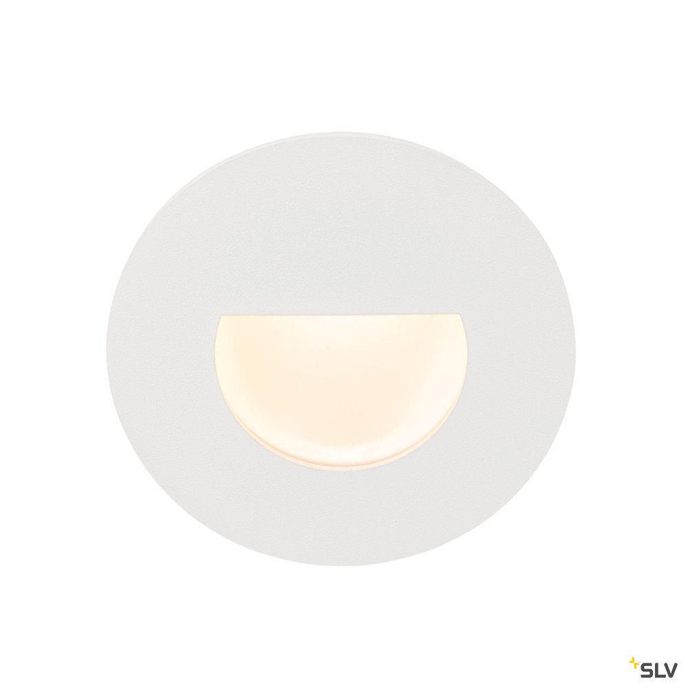 SLV WORO Indoor LED Wandeinbauleuchte 2700K weiß