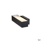 SLV ANDREAS QT-DE12 Indoor Wandaufbauleuchte schwarz