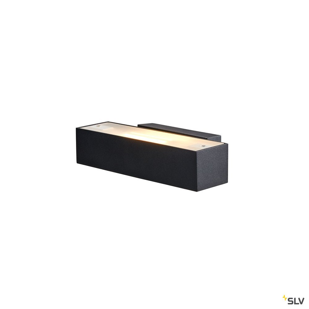 SLV ANDREAS QT-DE12 Indoor Wandaufbauleuchte schwarz