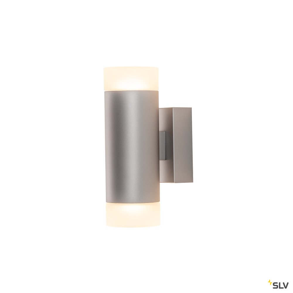 SLV ASTINA UP/DOWN QPAR51 Indoor Wandaufbauleuchte grau