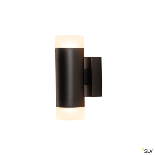 SLV ASTINA UP/DOWN QPAR51 Indoor Wandaufbauleuchte schwarz