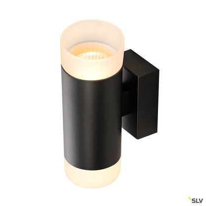 SLV ASTINA UP/DOWN QPAR51 Indoor Wandaufbauleuchte schwarz