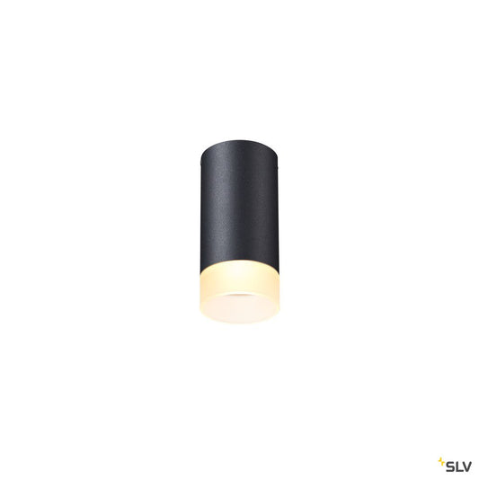 SLV ASTINA QPAR51 Indoor Deckenaufbauleuchte schwarz