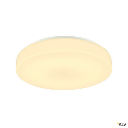 SLV LIPSY 50 DRUM DALI CW, LED Indoor Wand- und Deckenaufbauleuchte, weiß, 3000/4000K
