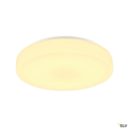 SLV LIPSY 50 DRUM DALI CW, LED Indoor Wand- und Deckenaufbauleuchte, weiß, 3000/4000K