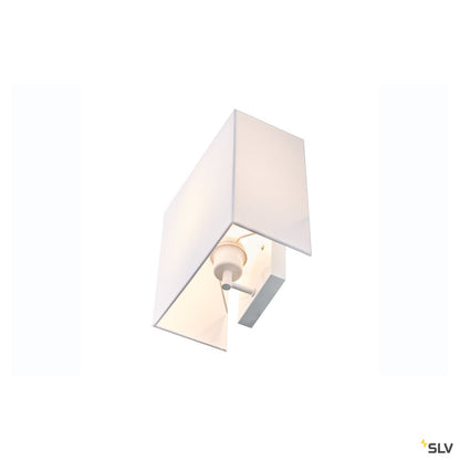 SLV ACCANTO SQUARE E27 Indoor Wandaufbauleuchte weiß