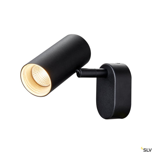 SLV NOBLO I Indoor LED Deckenaufbauleuchte 2700K schwarz