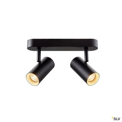 SLV NOBLO II Indoor LED Deckenaufbauleuchte 2700K schwarz