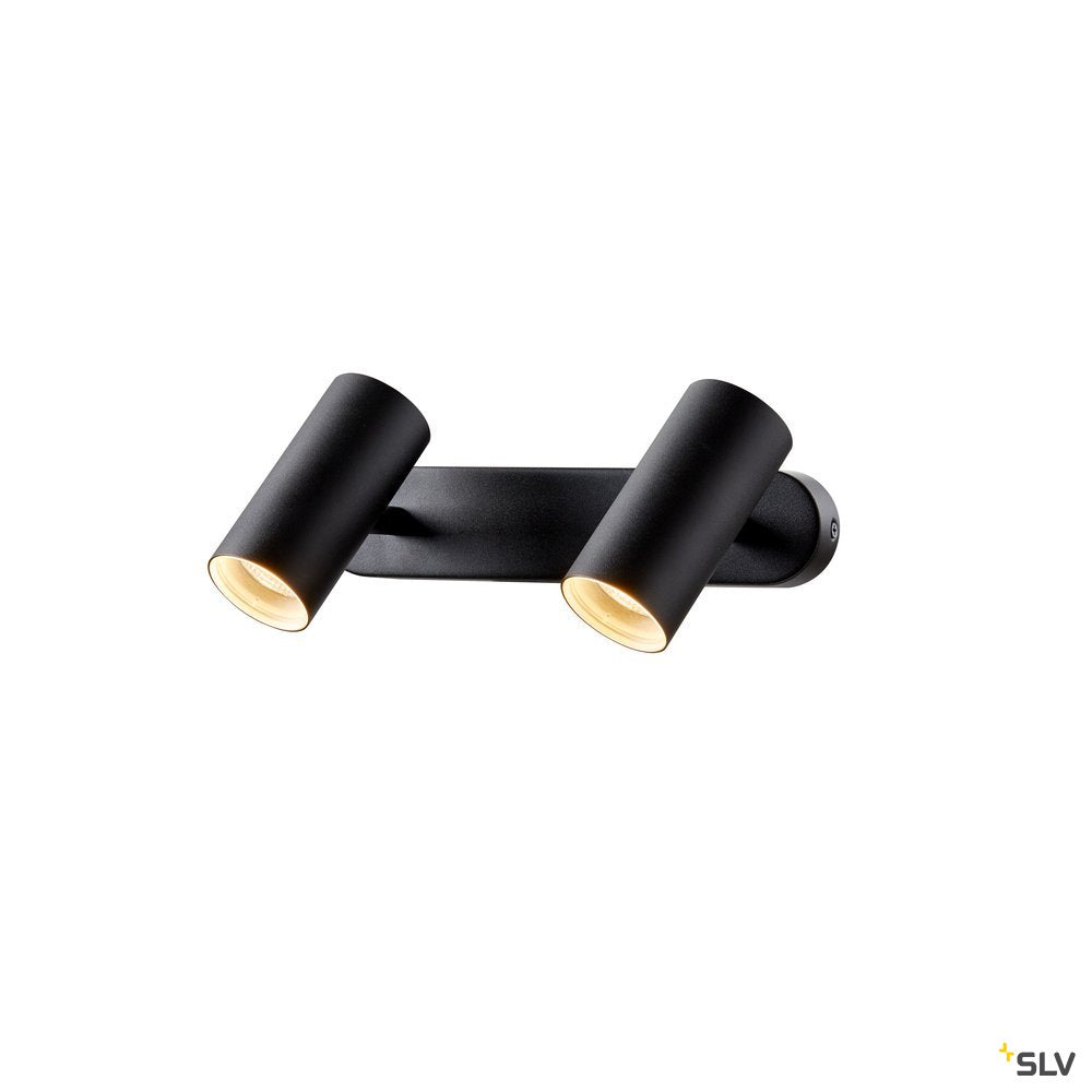 SLV NOBLO II Indoor LED Deckenaufbauleuchte 2700K schwarz
