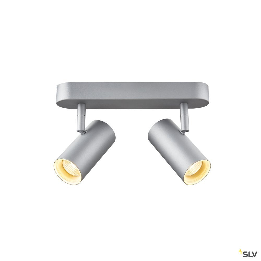 SLV NOBLO II Indoor LED Deckenaufbauleuchte 2700K grau