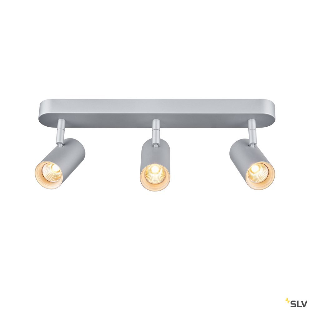 SLV NOBLO III Indoor LED Deckenaufbauleuchte 2700K grau