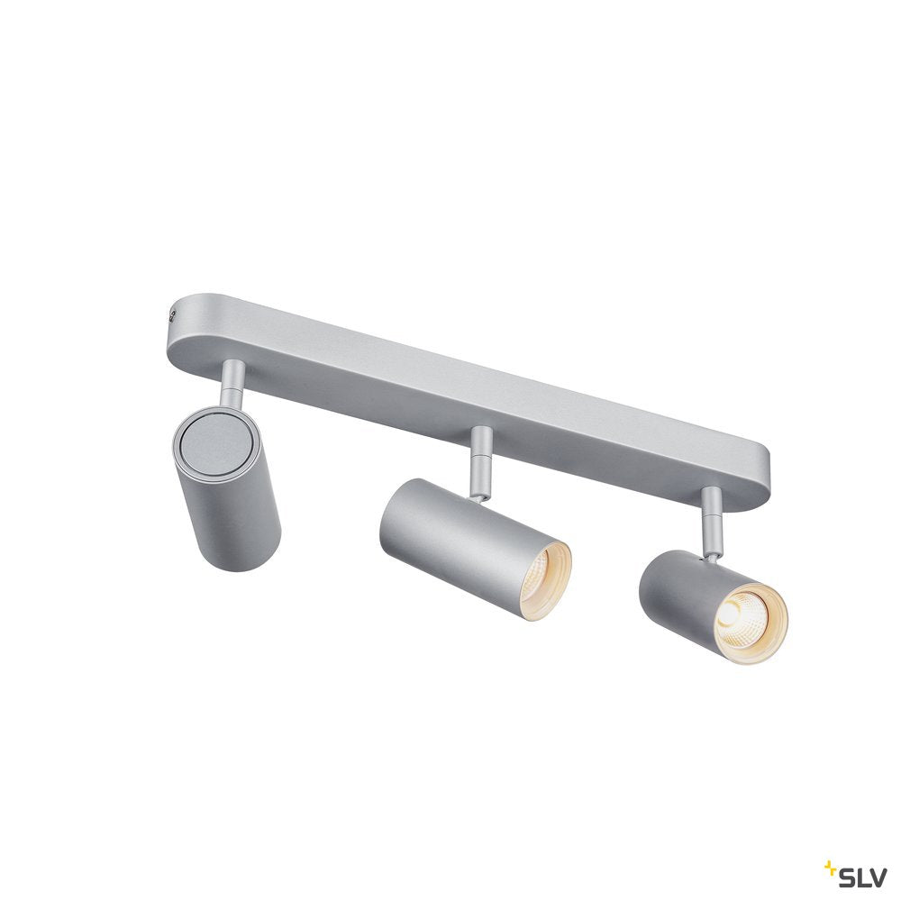 SLV NOBLO III Indoor LED Deckenaufbauleuchte 2700K grau