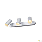 SLV NOBLO III Indoor LED Deckenaufbauleuchte 2700K grau
