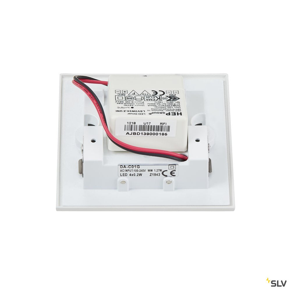 SLV MOBALA Indoor Wandeinbauleuchte 3000K weiß