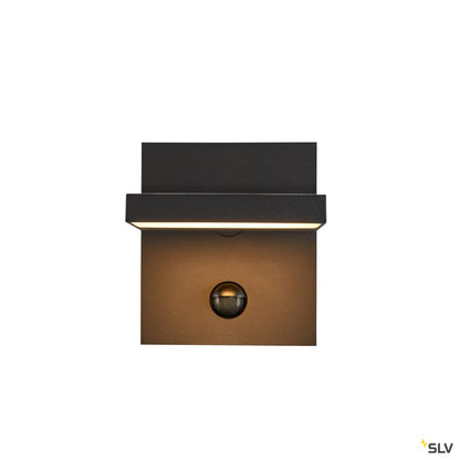 ABRIDOR SENSOR, Outdoor LED Wandaufbauleuchte IP55 anthrazit 3000/4000 K