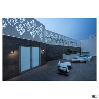 ABRIDOR SENSOR, Outdoor LED Wandaufbauleuchte IP55 anthrazit 3000/4000 K