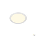 SLV SENSER 24 Indoor LED Deckeneinbauleuchte rund weiß