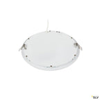 SLV SENSER 24 Indoor LED Deckeneinbauleuchte rund weiß
