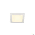 SLV SENSER 18 Indoor LED Deckeneinbauleuchte eckig weiß