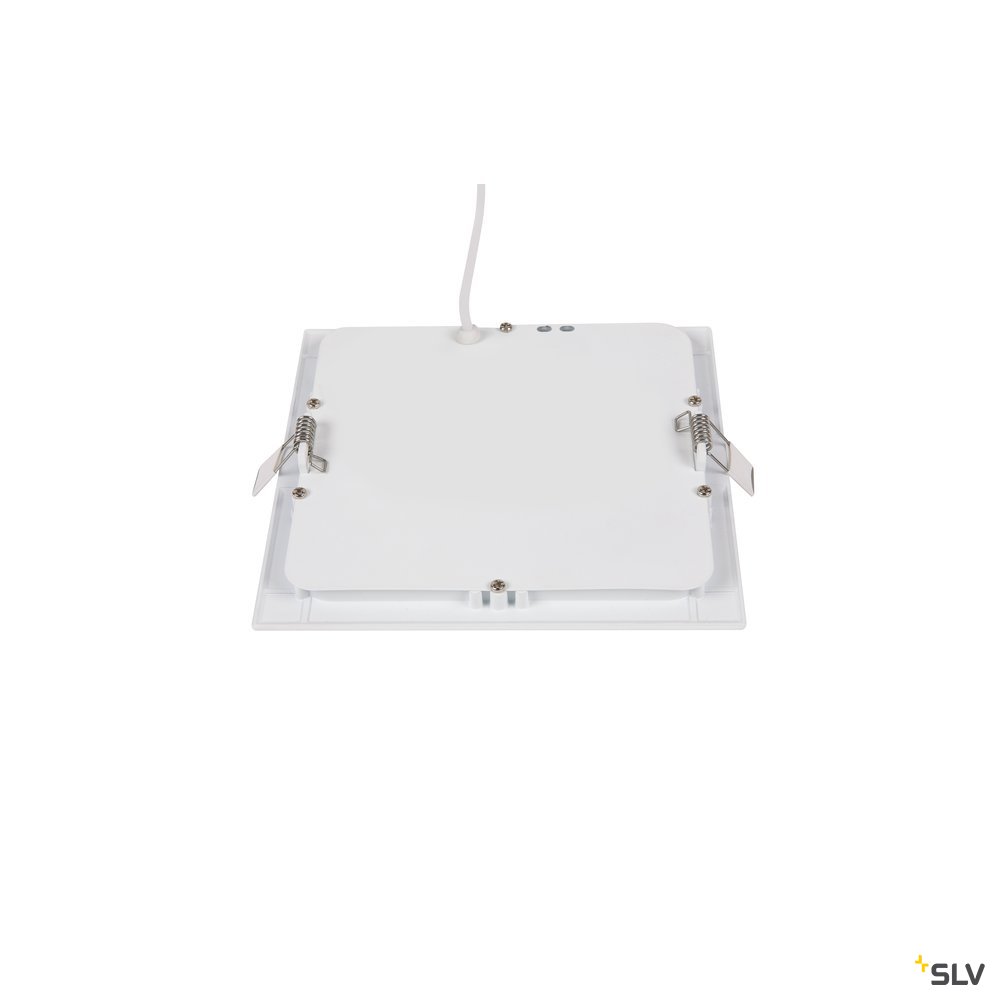 SLV SENSER 18 Indoor LED Deckeneinbauleuchte eckig weiß