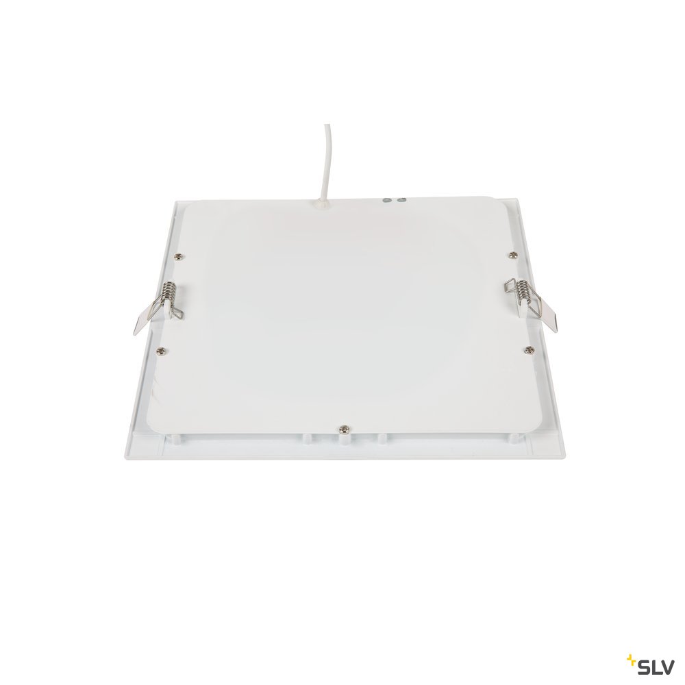 SLV SENSER 24 Indoor LED Deckeneinbauleuchte eckig weiß