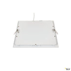 SLV SENSER 24 Indoor LED Deckeneinbauleuchte eckig weiß