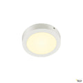 SLV SENSER 18 Indoor LED Deckenaufbauleuchte rund weiß