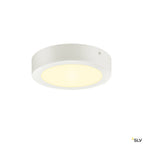 SLV SENSER 18 Indoor LED Deckenaufbauleuchte rund weiß